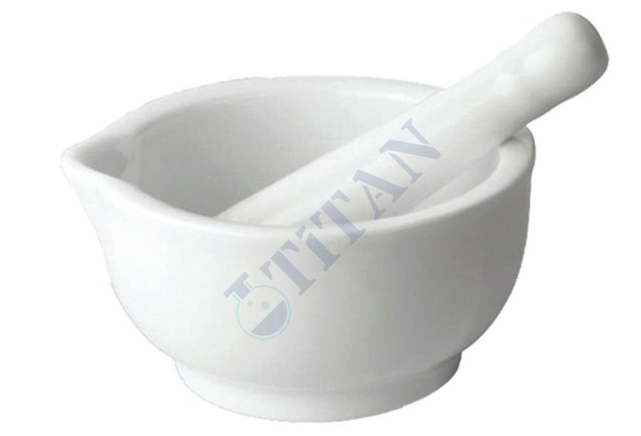 Porselen Havan ve Eli 130 mm