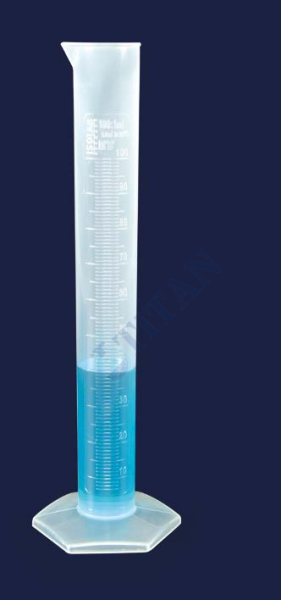 ISOLAB - 016.05.025 mezür - uzun from - P.P - B kalite - kabartma skala - 25 ml (1 adet / paket)