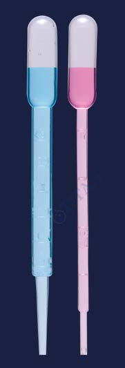 ISOLAB - 084.22.001 pastör pipetleri - P.E - 3 ml - gamma steril - tekli paket (100 adet / paket)