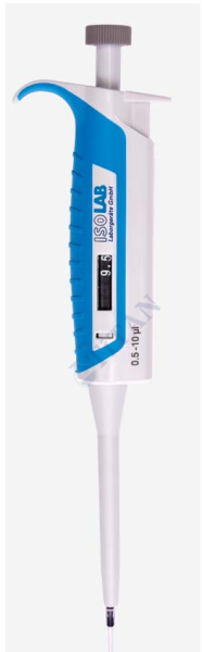 ISOLAB - 011.05.100 otomatik pipet - ISOLAB - tek kanal - otoklavlanabilir - 10-100 ul (1 adet / paket)