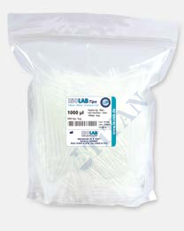 ISOLAB - TF-1250 pipet ucu - filtreli - şeffaf - 1250 ul - paket - low retention (500 adet / paket)